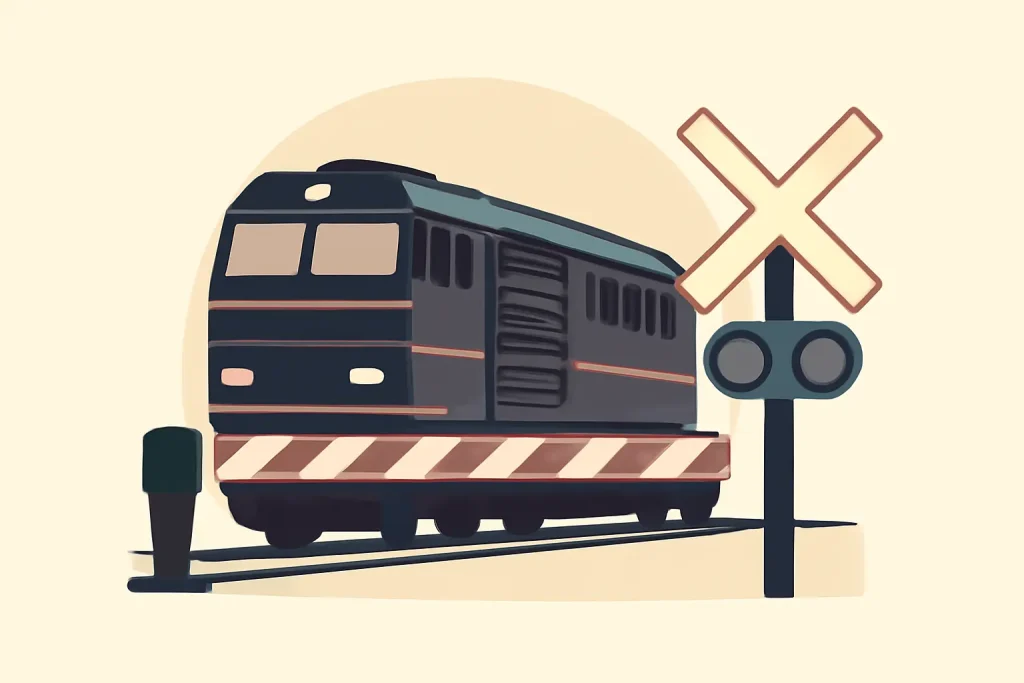 Symbolbild zum Beitrag „AfD beantragt Entlastung am Bahnübergang Frankfurter Straße“