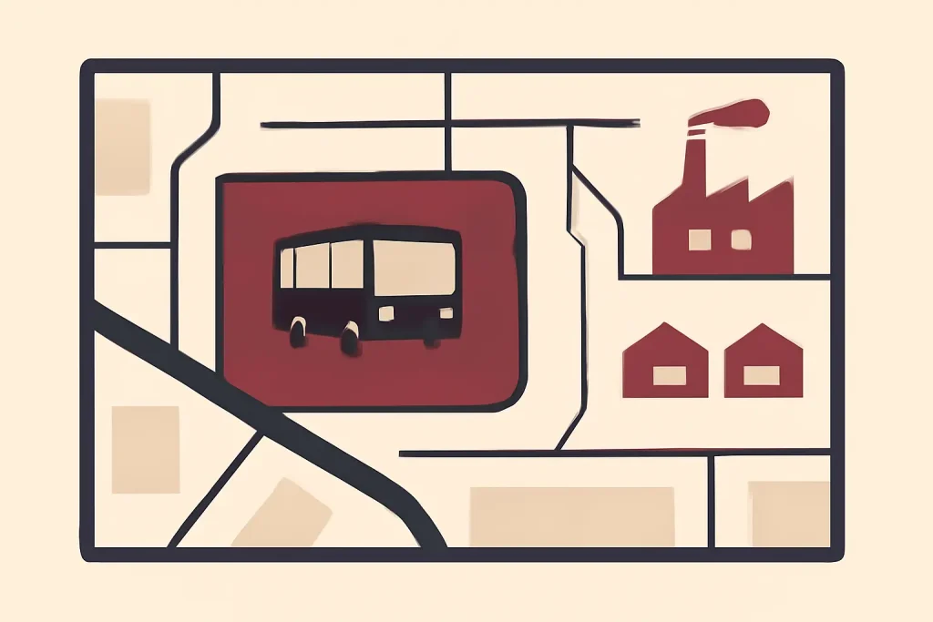 Symbolbild zum Beitrag „Bebauungsplan für Busbetriebshof in Froschhausen“
