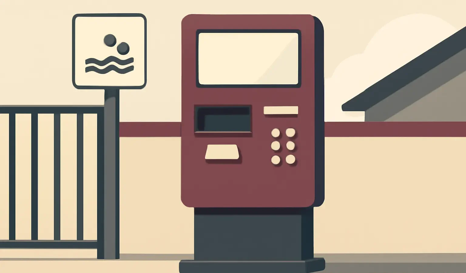 Symbolbild zum Beitrag „Prüfung der Errichtung eines Kassenautomaten im Freibad Seligenstadt“